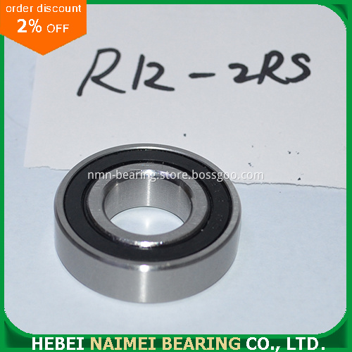 Stainless Steel Inch Deep Groove Ball Bearing R12-2RS